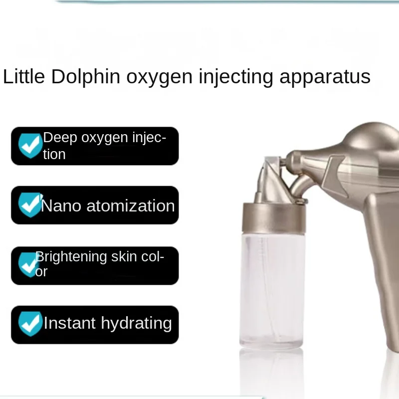 

Инструмент для инъекции кислорода в виде маленького дельфина, нано-спрей для воды, ручной бытовой инструмент для красоты лица с зарядкой высокого напряжения