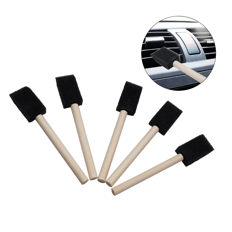 

4Pcs/5Pcs Car Air Conditioner Vent Brush Car Grille Cleaner Auto Detailing Blinds Duster Brush Car-styling Auto Accessories