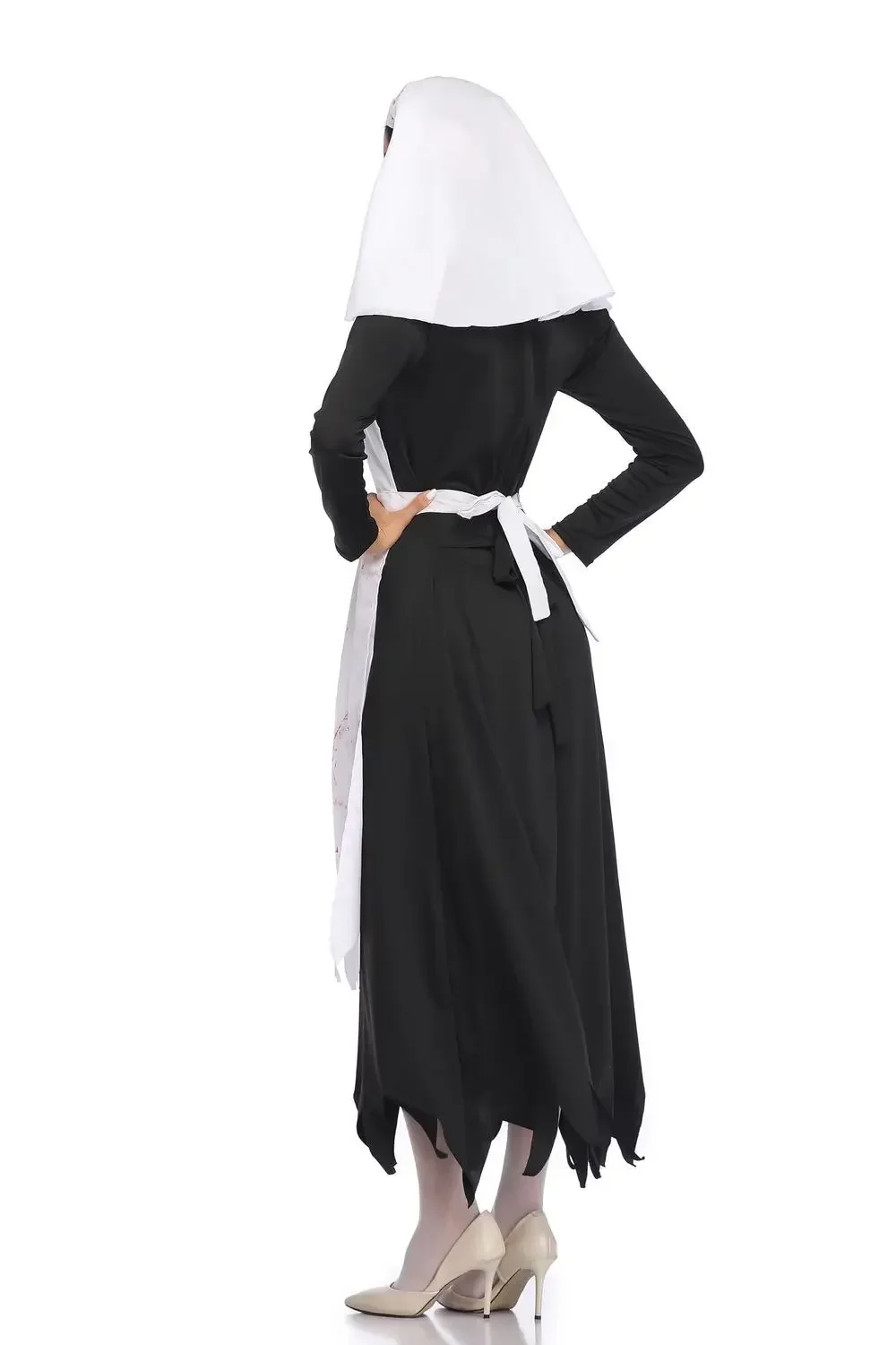 Женский костюм шумной монахини нарядное платье для косплея сестры костюмы