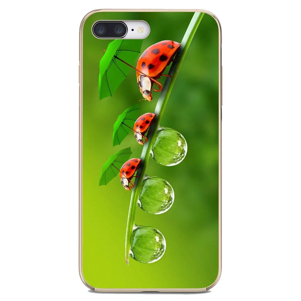 Phone Covers Lady bug Ladybug ladybird Pattern Art For BQ Aquaris C U2 U V X2 X Lite Pro Plus E4.5 X5 E5 4G 6040L Magic S 5059