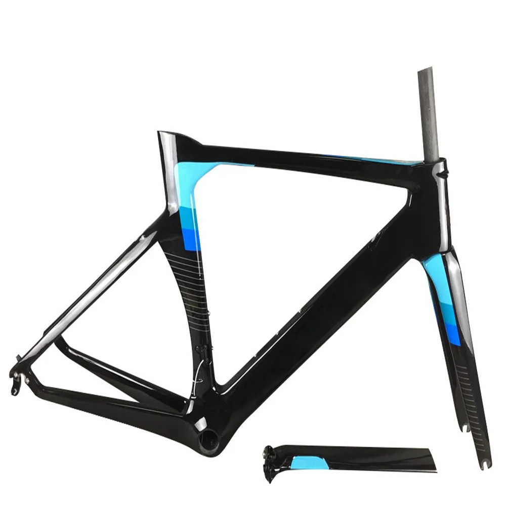 Прочная карбоновая рама для велосипеда T1000 CONCEPT шоссейного 30 цветов прямое
