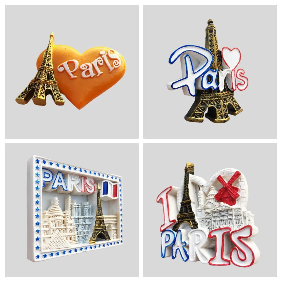 Франция Париж Прованс Магнит на холодильник Путешествия Сувенирная мебель