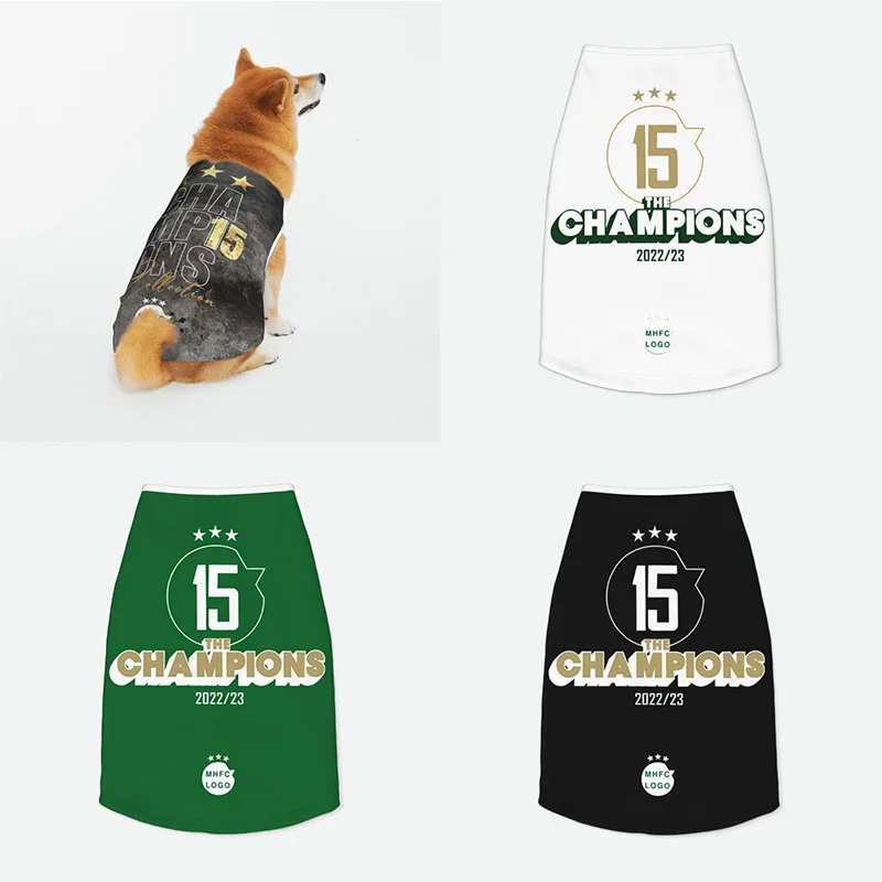 

Israel F.C MHFC Champion Pet Dog Wear Hoodie Puppy Costume Doggie Winter Clothes Sweaters Pet Hooded Sweatshirts Coat Cat Small