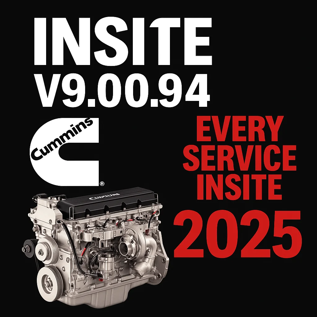

Cummins Insite 9,0,94 PRO Уровень + Флот Cals + Zap 2025 INCAL Устройство чтения кодов неисправностей Программирование ECM Регулировка параметров HGWU