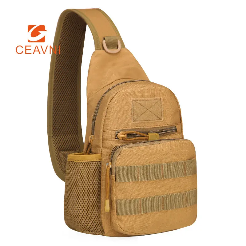

Outdoor One Shoulder Bag Kettle Hanging Bag Portable Fishing tool Crossbody bag Sports Water Bottle Chest bag