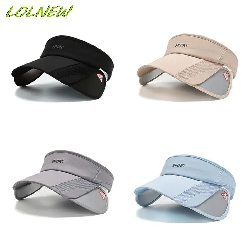 

Summer Sun Visor Golf Hat For Women Adjustable Golf Cap With Retractable Brim UV Protection Beach Tennis Sport Hat