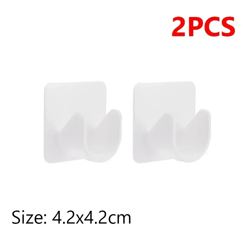 

Самоклеящиеся регулируемые крючки для карнизов 2 шт.