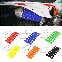 6 colors universal motorcycle exhaust pipe protector universal fits for motorbike replacement