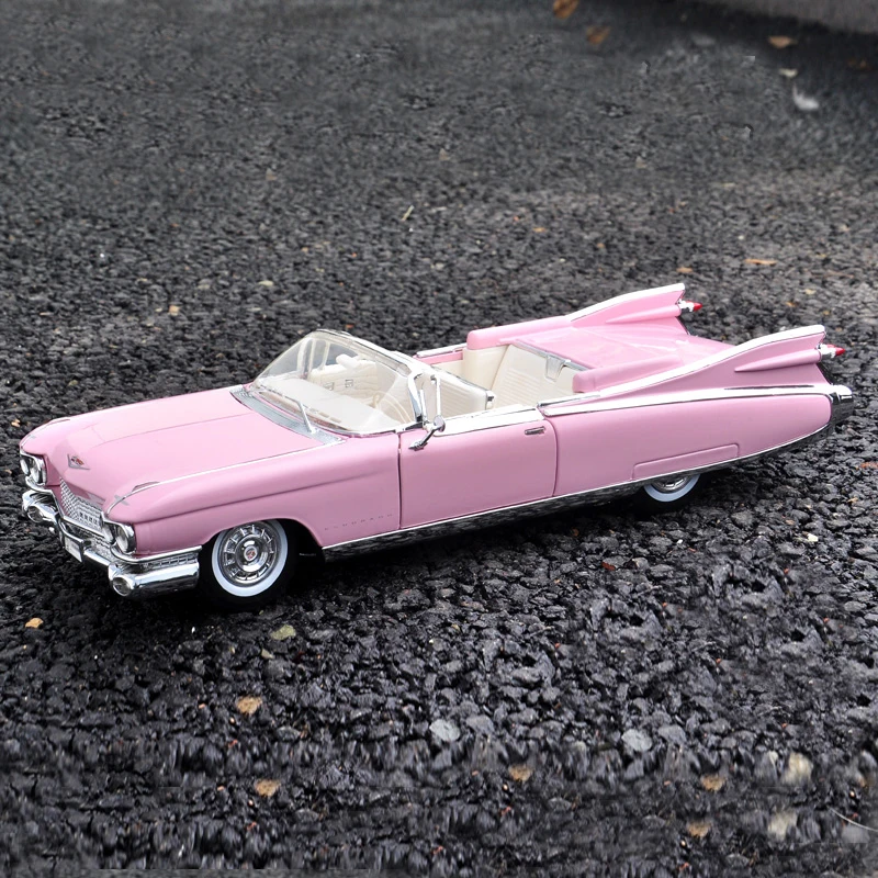 Классическая модель автомобиля Cadillac Eldorado Elvis и Marilyn Monroe из сплава в стиле ретро