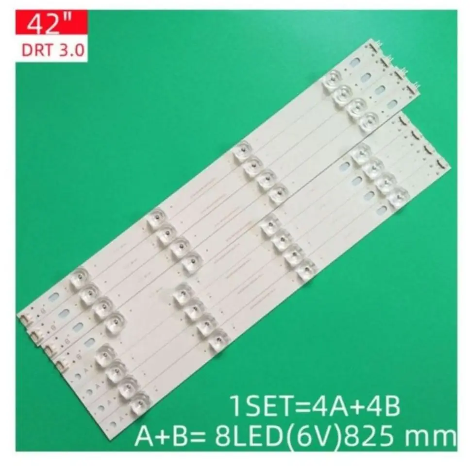 Сменный светодиодный комплект для LG LC420DUE 42LF650 42LB561V 42LB5610 INNOTEK DRT 3,0 42 дюйма A B 6916L-1957C 6916L-1956C, 8 шт.