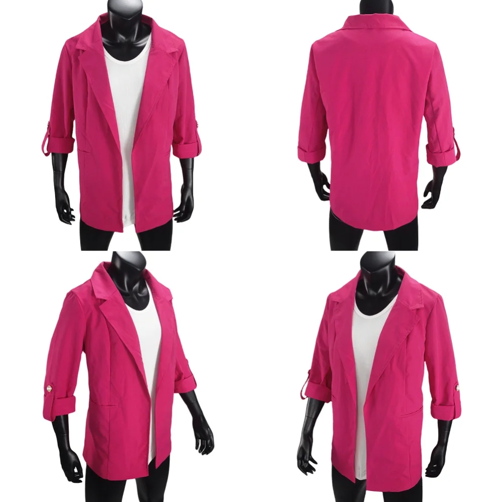 Женский тонкий костюм на весну и лето Повседневная Уличная куртка с вышивкой