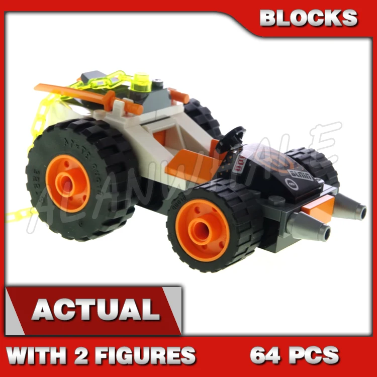 

64pcs Shinobi Cole's Speeder Car Hausner Hoverboard Key-Tana 11482 Building Blocks Sets GIfts Compatible Kids Brick