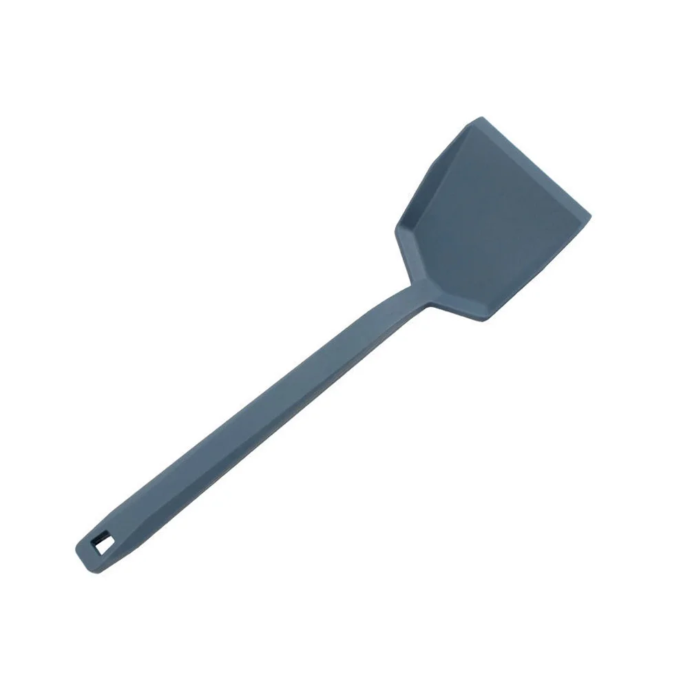 

Spatula Wok Turner Cooking Frying Utensil Kitchen Silicone Mixing Stir Flipping Stirrer Chef Grilling Fry Flipper Pan Wide Stick