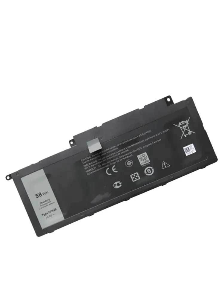 Аккумулятор для ноутбука Dell Inspiron 17 14 8 7000 7737 15 15r 7746 5545 14-7537 F7HVR 7437 V 58WH G4YJM 062VNH T2T3J