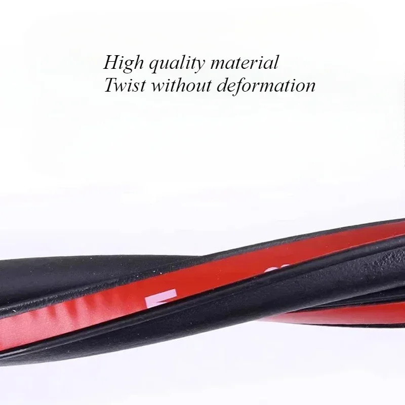 For Xpeng G6/P7i/G9 Car Door Sealing Strip Four Doors Sound Insulation Waterproof Rubber Noise Reduction Auto Accessories