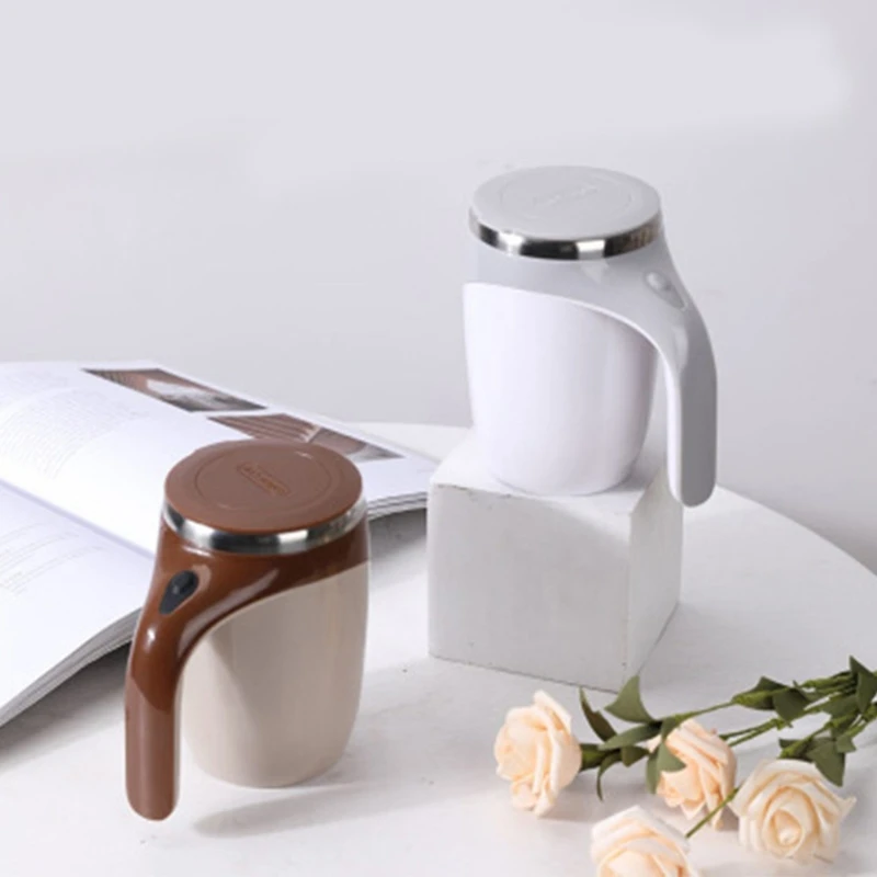 

Automatic Stirring Coffee Cup Insulation Cup Self Auto Mix Mug Warmer Water Bottle Battery Powered Home Kitchen Appliances
