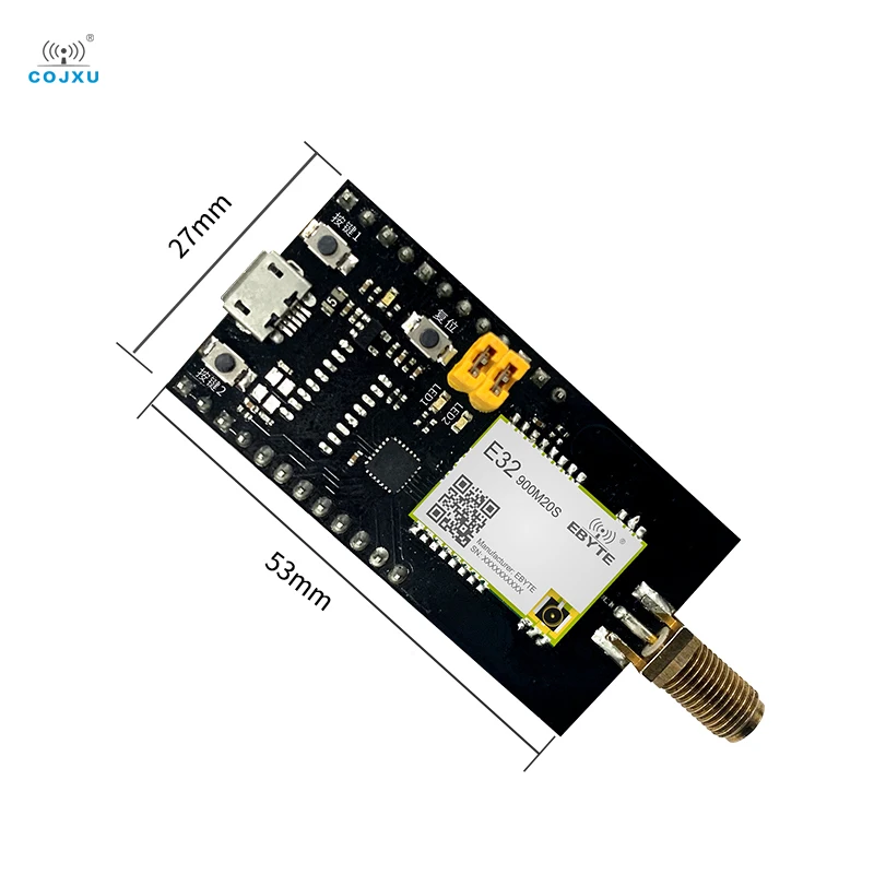 SX1276 868 МГц LoRa USB к TTL тестовой плате в комплекте флэш-совместим с E07/E30/E220/E32/E22 |