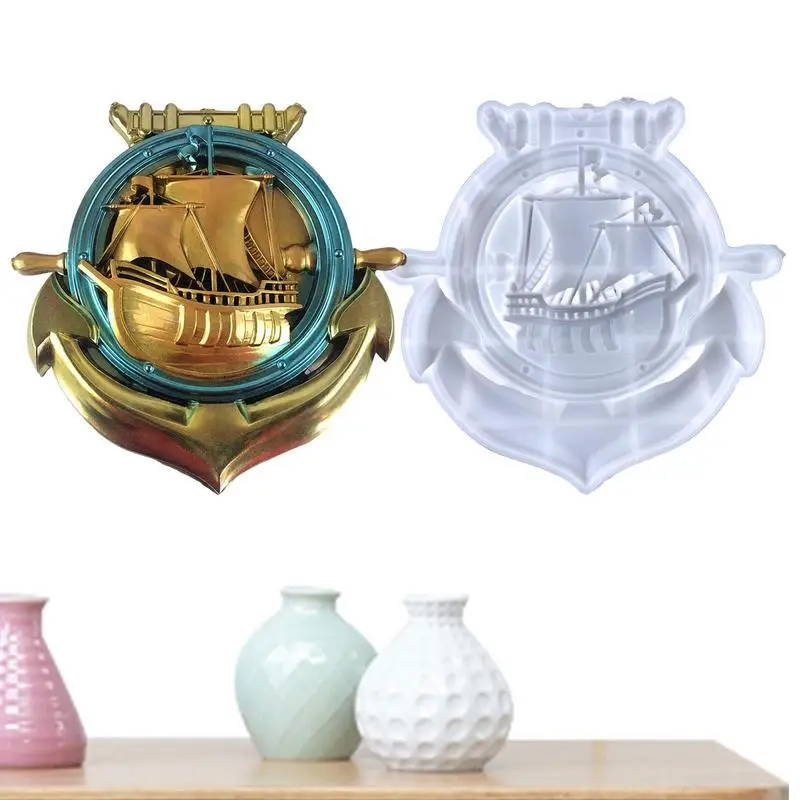 

Sail Boat Silicone Mold Resin Sail Boat Molds DIY Epoxy Resin Casting Jewelry Making Fondant Cake Topper Clay Craft Epoxy Resin