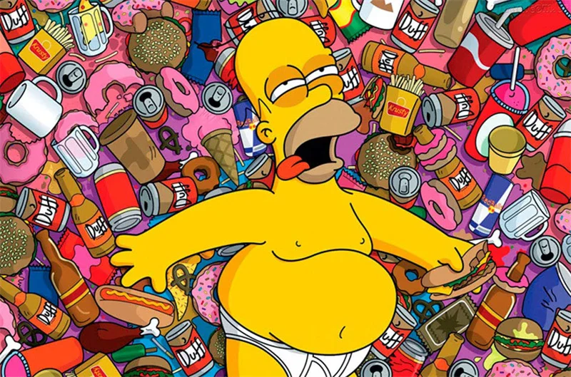 

Картина Симпсоны Граффити Холст Disney