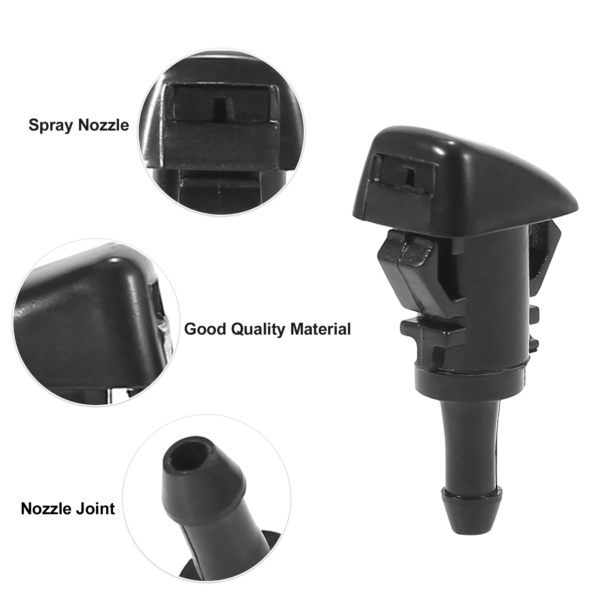 X Autohaux насадки для стеклоочистителя переднего ветрового стекла с прокладками