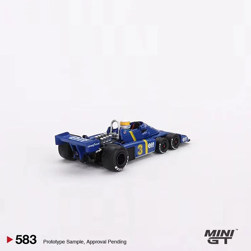Модель автомобиля MINIGT 1:64 Tyrrell P34 # 3 Jody Scheckter 1976 шведский победитель GP &amp Патрик