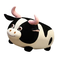 cartoon cattle plush toy stuffed kawaii milk cow soft animals pillow bedroom sleeping pillow cushion for kids birthday gifts