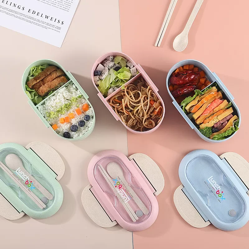 

NewBox Microwave Japanese Style for School Kids Children Food Storage Container Office Insulated Portable Cute Bento Box