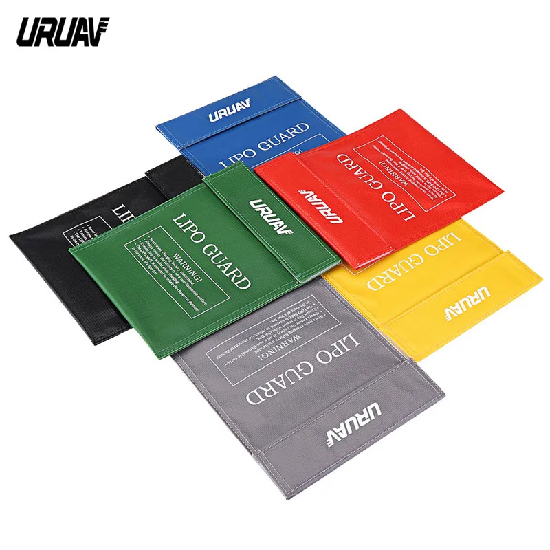 

URUAV Waterproof Explosion Proof Colorful Lipo Battery Safety Bag 30X23cm