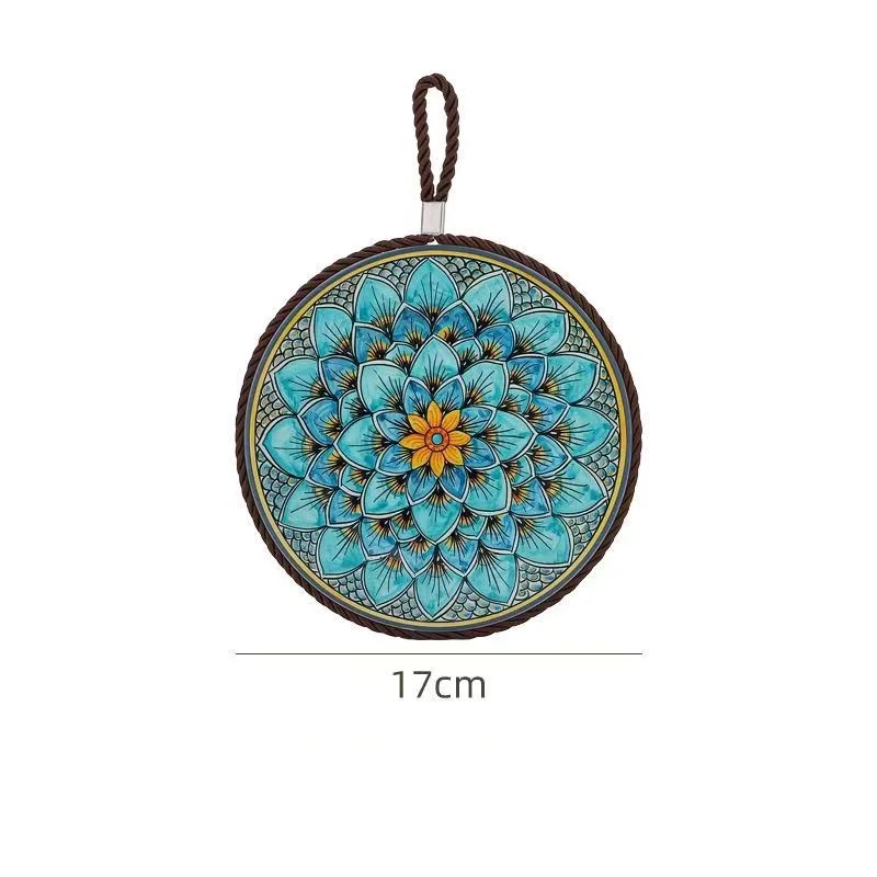 

Круглый керамический коврик для стола