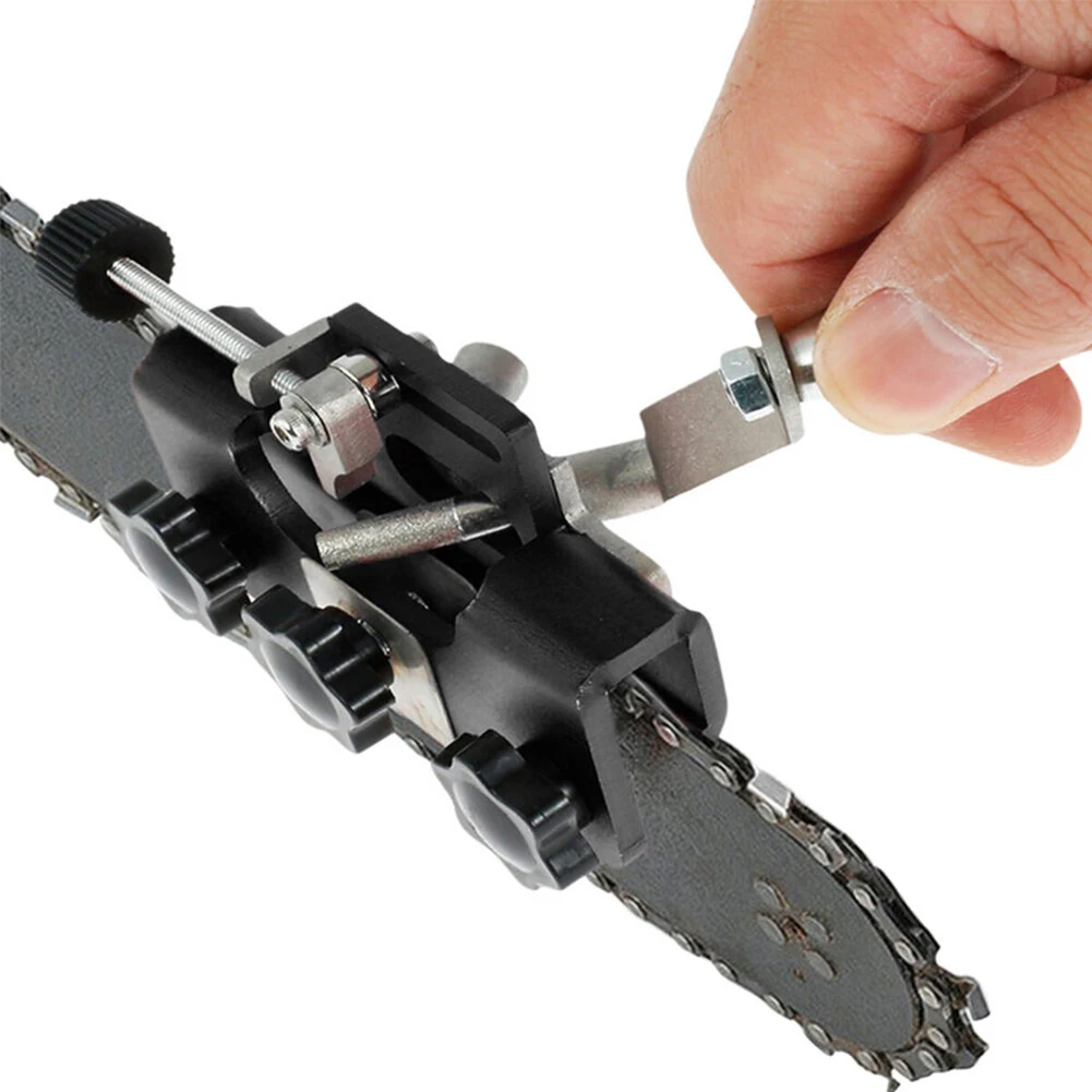 

Chainsaw Sharpener Jig Manual Chainsaw Chain Sharpening Chain Saw Electric Saw With 3pcs Sharpening Head Grinder Tool