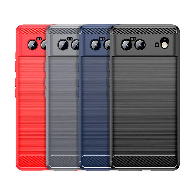 

Ультратонкий силиконовый чехол из ТПУ для Google Pixel 6 Pro 6A, 1,5 мм