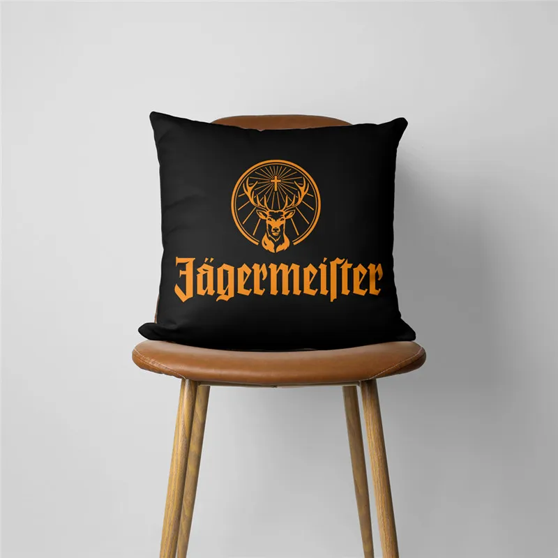 

Наволочка для подушки Jagermeister, наволочка для домашней декоративной подушки