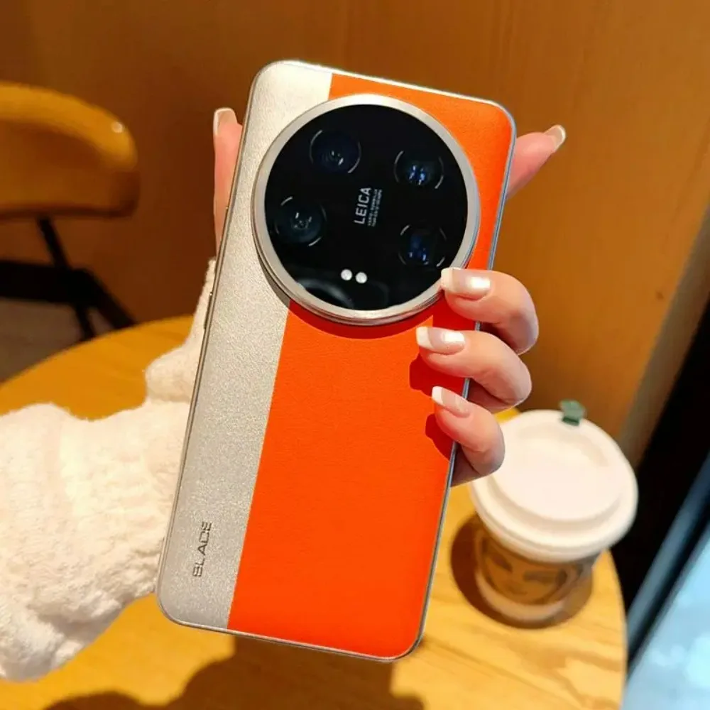 Для Xiaomi 15 Pro Ultra 14 13 ультратонкий чехол с гальваническим покрытием титановая