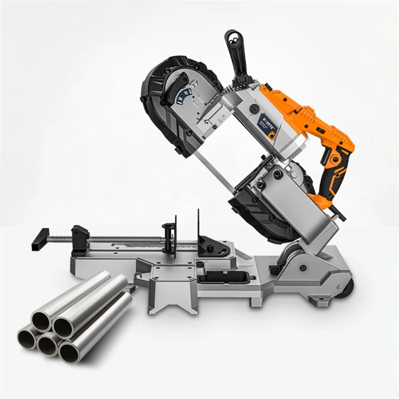 Removable Alloy Steel Base Cordless Band Saw Cutting Capacit