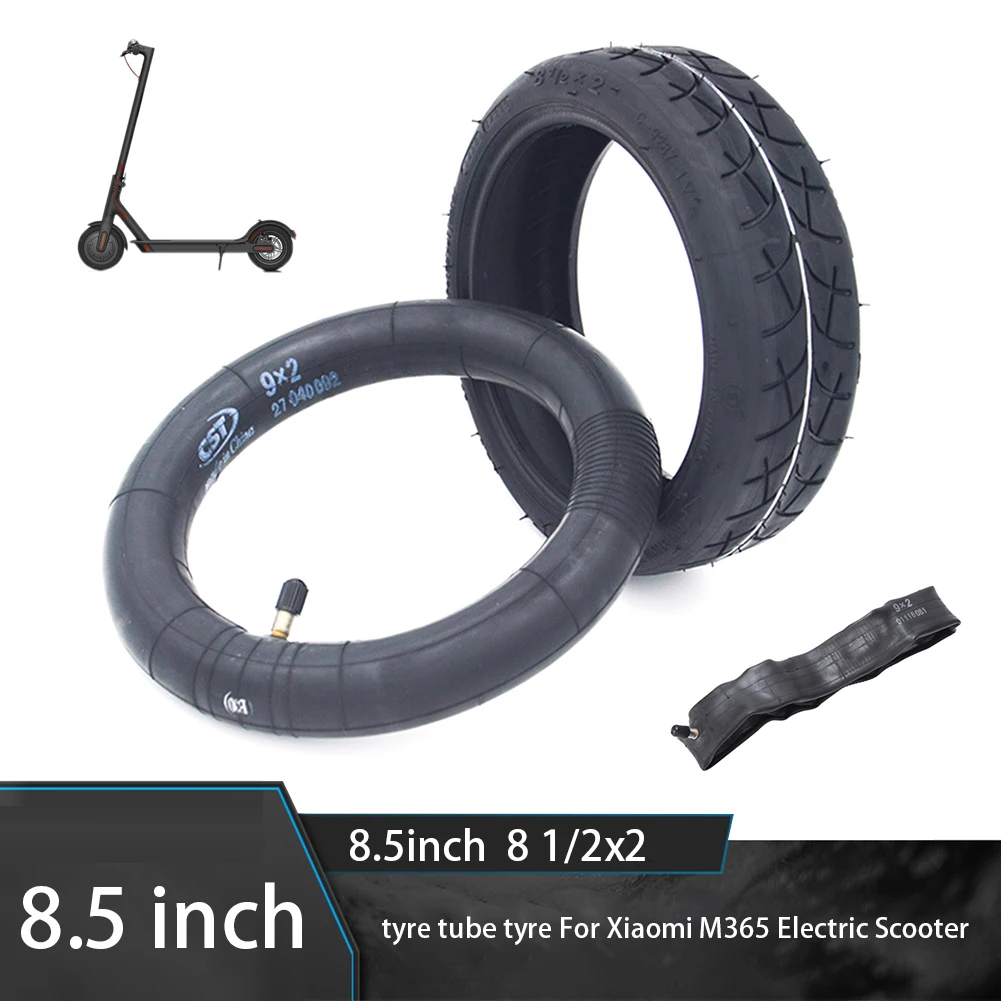 

For Xiaomi Electric Scooter Rubber Tire 8 1/2x2 Upgraded Thicken Inner Tube 8.5" M365 Pro Front Rear Replacement Tyre Parts
