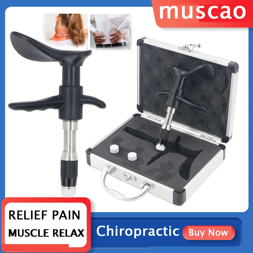 

New Chiropractic Adjusting Tool spine Corrector Activation Therapy Spine Massager Correction Spine Manual Adjustment Bone Gun