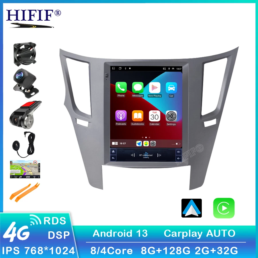 Автомобильное радио Android 13 для Subaru Outback Impreza Legacy 2009-2014 автомобильное мультимедиа с