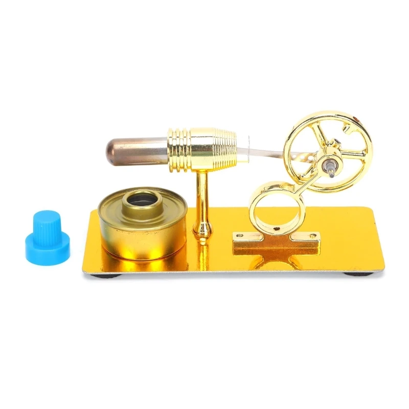 

Stirling Engine Balance Miniature Model Steam Power Technology Science Power Generation Experiment Toy Metal Stirling Engine Set