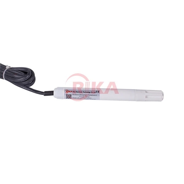 

RIKA RK330-01 Room Smart Analog Digital Temperature Temp and Relative Humidity Sensor Probe Transmitter 24V