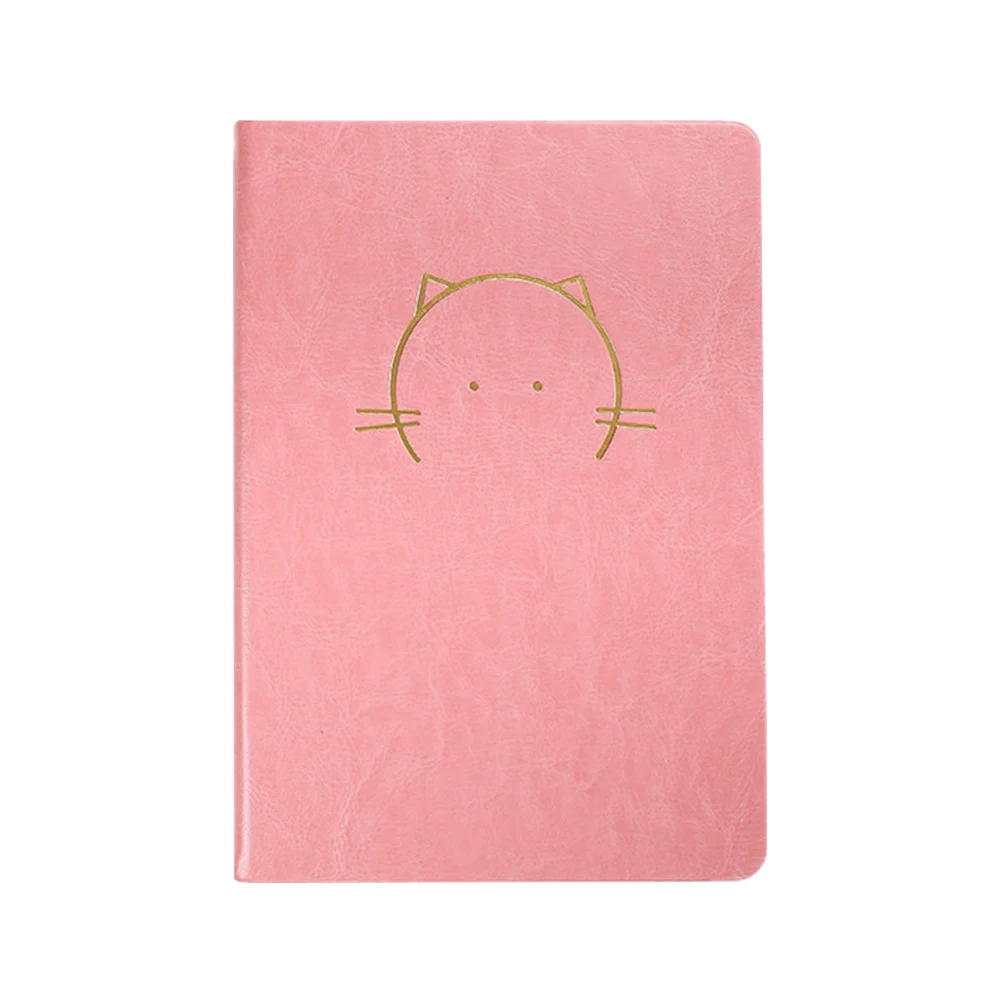 

Diary Journal Writing Notepad Students Cute Pu Notebook Personal Notebooks Kawaii School Travel Girls Book Weekly Journals