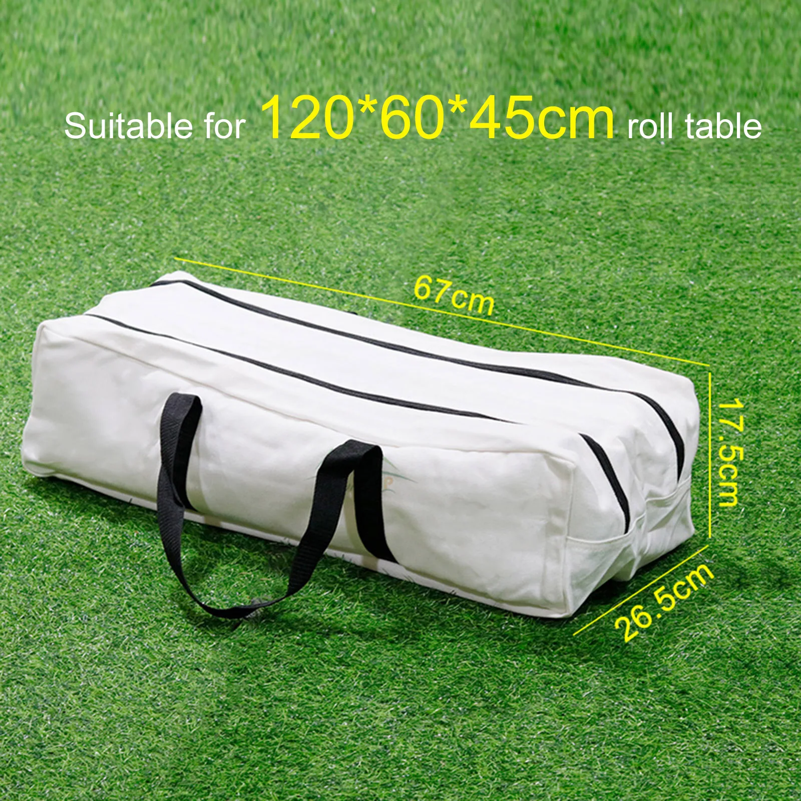 

1pc Camping Carrying Bag Canvas S/L Outdoor Storage Bag For Folding Camping Wood Roll Up Table Activities Carrying Parts