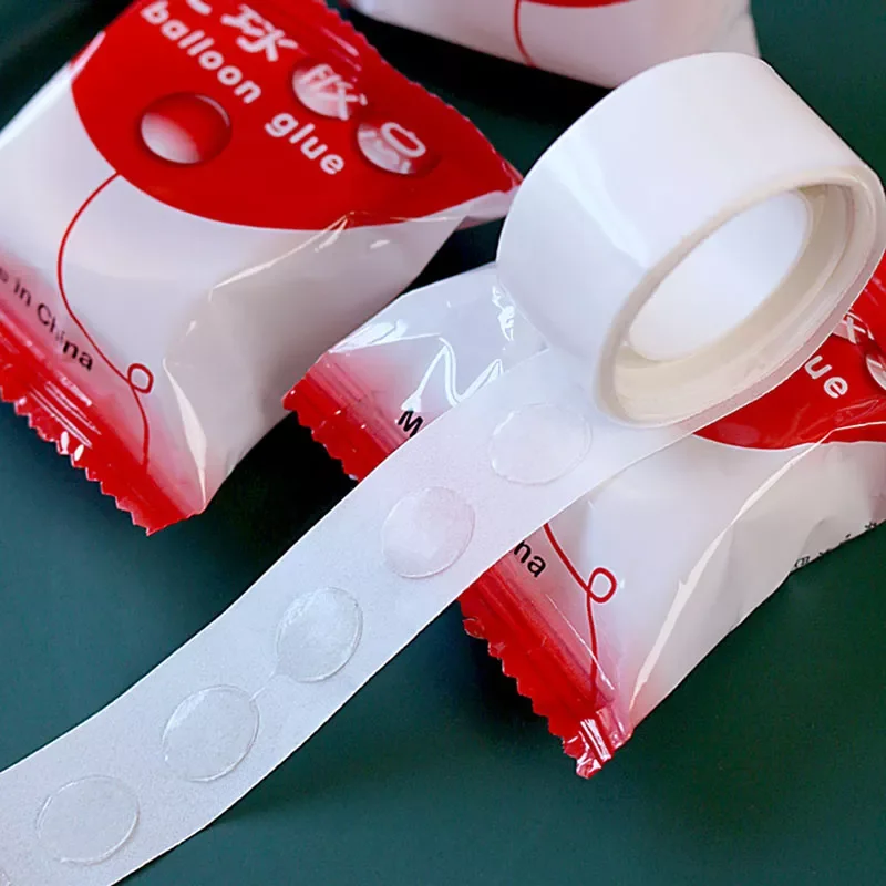 

Points Balloon Attachment Glue Dot Attach Balloons To Ceiling Or Wall Stickers Birthday Party Double Sided Nano Tape