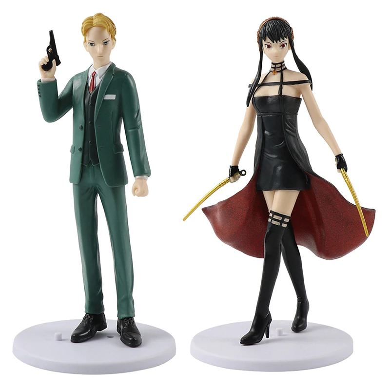 

2pcs/Set Anime SPY×FAMILY Figure 19cm Yor Forger Twilight PVC Action Figures Collection Model Toys Gifts
