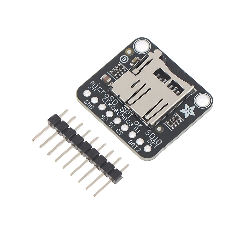 Фото 1 шт. 3V черная плата-адаптер Adafruit SPI или SDIO (модуль расширения) 4682 №2