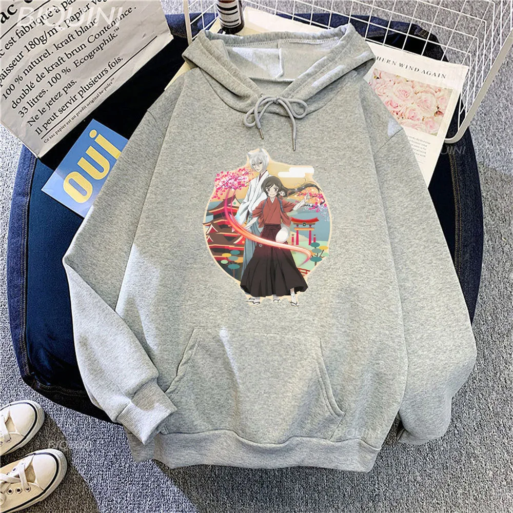 

Anime Kamisama Kiss Hoodies Manga Tomoe and Nanami Kawaii Pullovers Sweatshirt for Men/Woman Cartoon Fashion Pullover Clothes