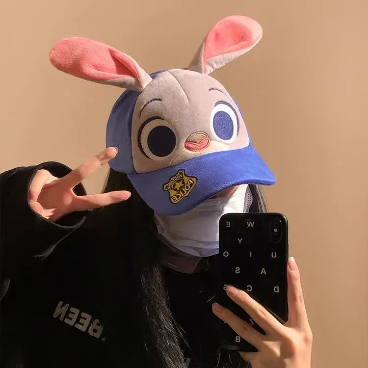 Бейсбольная кепка Disney Zootopia милая аниме-фигурка Джуди Хоппса реквизит для косплея