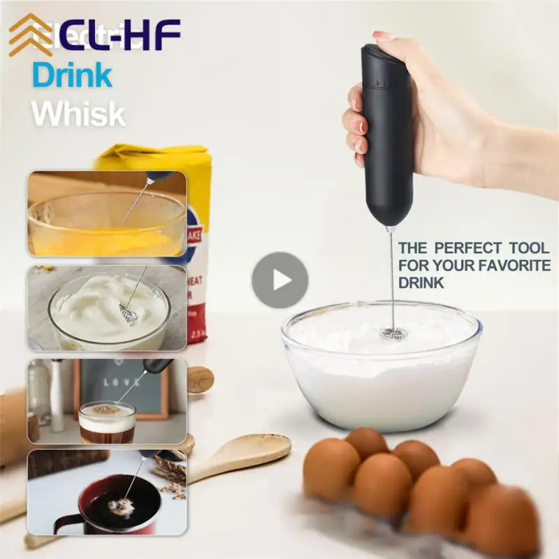

Cream Stirring Egg Beater Handheld Mixer Milk Foamer Multifunctional Stainless Electric