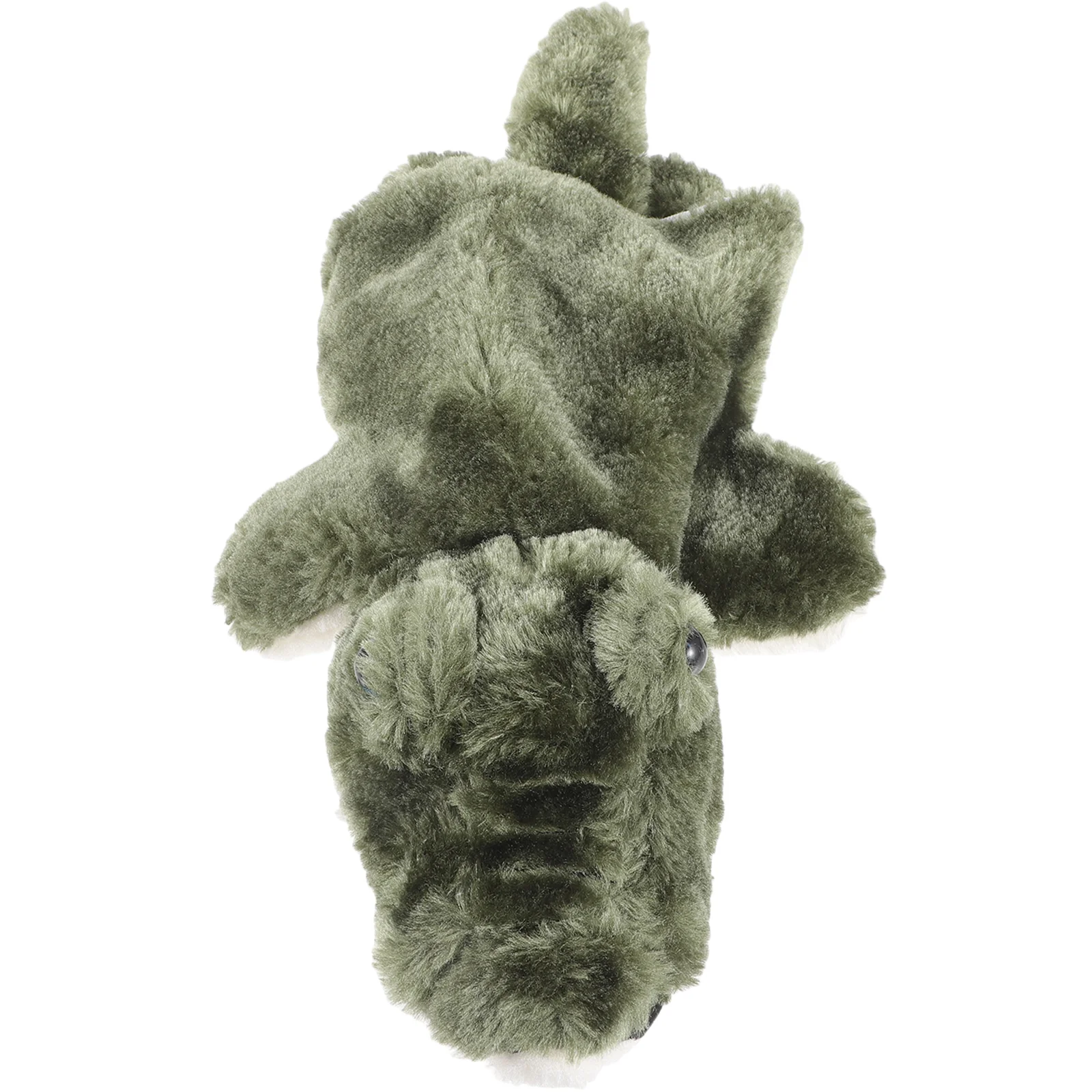 

1PC Crocodile Design Toy Plush Hand Puppet Interactive Story Telling Prop Role Play Toy for Parent Child
