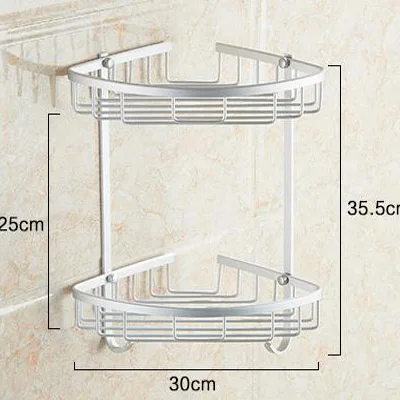 

Двухъярусная угловая полка HOTAAN YT-7003 для ванной комнаты