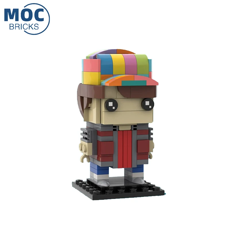 Фигурки из серии "Доктор и Мартин" для декорации - модель для сборки из строительных блоков "Брикхедз" - игрушка для детей.